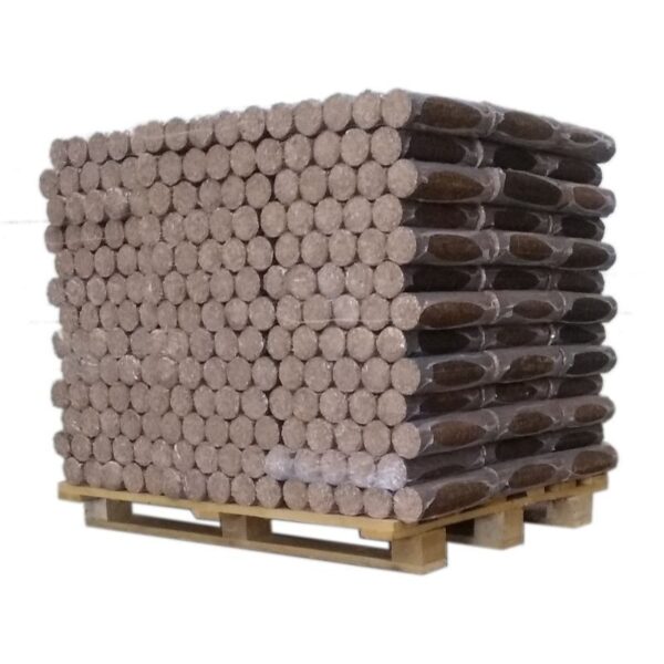 Bois densifié – feuillus – palette – 1 tonne